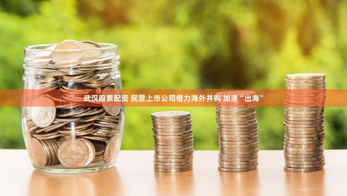 武汉股票配资 民营上市公司借力海外并购 加速“出海”