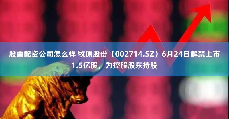 股票配资公司怎么样 牧原股份（002714.SZ）6月24日解禁上市1.5亿股，为控股股东持股