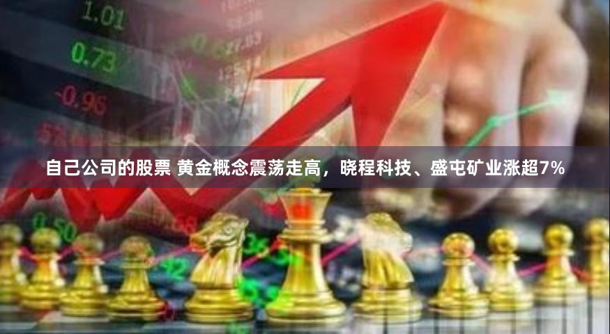自己公司的股票 黄金概念震荡走高，晓程科技、盛屯矿业涨超7%