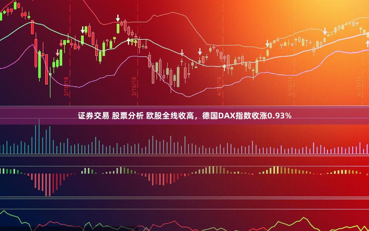 证券交易 股票分析 欧股全线收高，德国DAX指数收涨0.93%