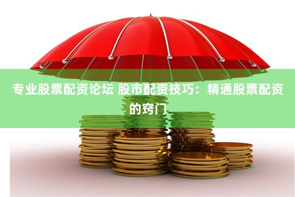 专业股票配资论坛 股市配资技巧：精通股票配资的窍门